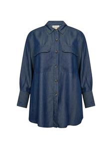 Блуза Wasabi Concept Flora, синий