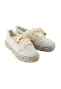 Эспадрильи "Carolina Lace Up" веганские Toms, белый