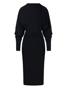 Драпированное платье Karen Amazuìn, черный