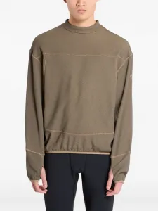 Фактурный спортивный свитшот с длинными рукавами Ciele, зеленый