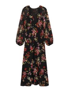 Платье MANGO Savage, черный