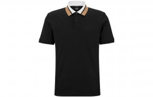 HUGO BOSS Мужская черная поло