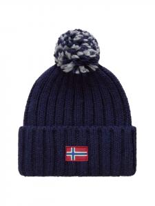 Napapijri Semiury W 3 - Шапка-бини (цвет «ривьера») темно-синего цвета