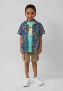 Футболка с принтом смайлика mit S.Oliver, Türkis