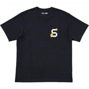 UNIQLO Футболка HAIZEIWANG,LIANMINGKUAN One Piece Collaboration Edition SS25 мужская black