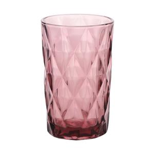 Büttner - Стакан для питья, стаканы для воды, стаканы для коктейлей, стаканы для лонг-дринков, стакан для сока, чашка для питья, можно мыть в посудомоечной машине, однотонный - винтажный вид - 350 мл - фиолетовый Büttner - Art of Living