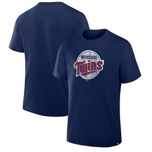 Футболка мужская navy minnesota twins vintage logo legacy Fanatics