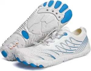 Заземляющая обувь с медью, заземленная обувь для женщин и мужчин при невропатии, походная босоногая обувь для мужчин, легкая, с нескользящей подошвой Generic, белый