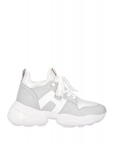 Кроссовки Hogan, серебро