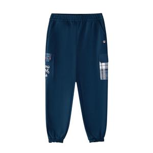 Детские вязаные спортивные штаны FILA KIDS, синий