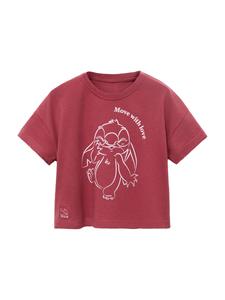 Рубашка MANGO KIDS STILOVE, бургундия