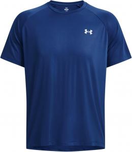 Футболка Under Armour UA Tech Vent Jacquard SS - 1377052-006 - Gray Mist/Black, Blue Mirage-Reflective