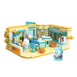 Sanrio Preppy Collection Inspiration Lab, набор для сборки дневной учебной комнаты из 500 деталей TC2067 TOP TOY