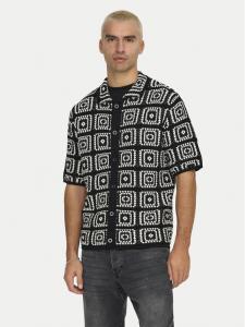 Свободная рубашка Bart 22033329 Only & Sons, черный