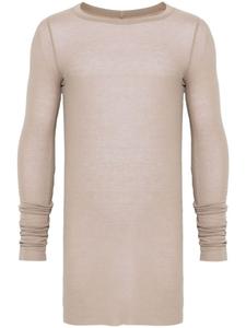 Футболка в рубчик с изображением Рика Оуэнса Rick Owens, нейтральный