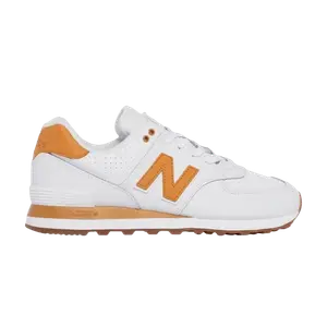 Кроссовки New Balance 574, White Brown