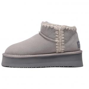 Зимние ботинки женские Chestnut/Goat/Antelope Brown/Taro Purple TASMAN AUS, серый