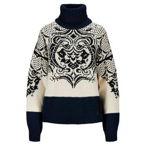 Свитер Dale of Norway Blomdalen (женский), Off White/Black/Navy