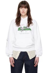 Худи Jjjjound edition 'hôtel souvenirs' A.P.C., белый