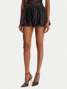 Шорты из ткани regular fit Oleana 60041PB Bardot, чёрный