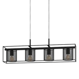 Подвесной светильник Eglo Catterick, сталь - 4-пламенная