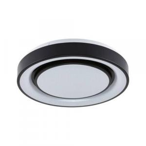 Потолочный светильник Paulmann, 37,5x7 см, черно-белый