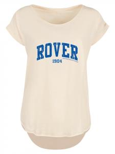 Удлиненная футболка British Motor Heritage Rover Car 1904 College in Whitesand F4NT4STIC