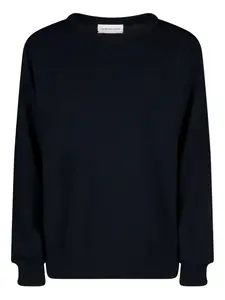 Свитер с круглым вырезом DRIES VAN NOTEN, синий