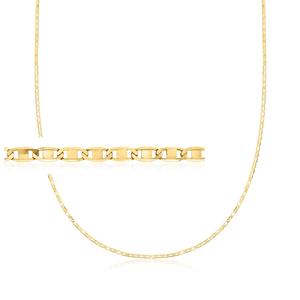Ожерелье Canaria Mariner-Link из 10-каратного желтого золота, 1,75 мм Canaria Fine Jewelry, 20 In
