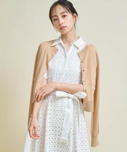 Кардиган из трикотажа с внешними карманами и защитой от УФ-излучения Noela, цвет Camel