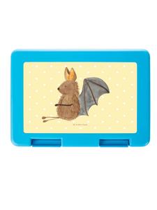 Mr. & Mrs. Panda Летучая мышь в ланчбоксе сидит, ничего не говоря, в желто-пастельных тонах