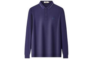 Весенне-осенняя поло мужская Jeep, Морская синяя