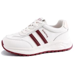 Низкие повседневные женские кроссовки Spider King, бежевый-красный