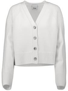Кардиган с V-образным вырезом на пуговицах от Allude, белый