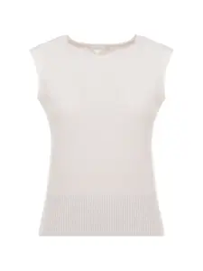 Безрукавный трикотаж Antonelli, бежевый