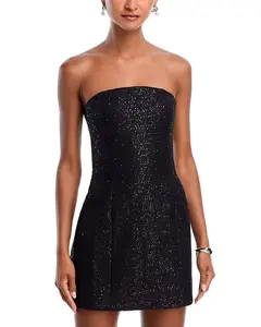 Мини-Платье Karoline из букле Bardot, черный