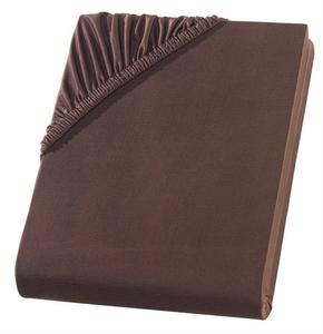 Простыня Carpe Sonno коричневый, 160/200 см