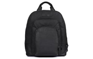 Рюкзак Emporio Armani мужской черный с коровьей кожей