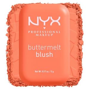 ПРОФЕССИОНАЛЬНАЯ МАКИЯЖНАЯ КРАСКА Buttermelt Powder Blush Румяна, устойчивые к выцветанию и стиранию, веганская формула Sooner The Butta 03 0,17 унции NYX