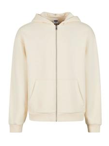 Переходная куртка Urban Classics Zip-Kapuzenpullover, цвет whitesand