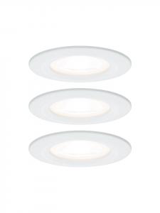 Базовый комплект встраиваемых светодиодных светильников Nova, жесткий корпус  Paulmann