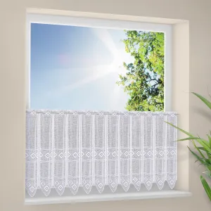 Герстерская панельная штора «ПАУЛИНА», (1 шт.) Gerster, белый