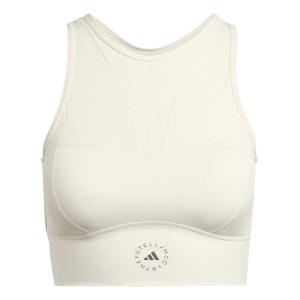 Спортивный топ ADIDAS BY STELLA MCCARTNEY Training Crop, светло-бежевый