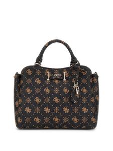 Сумочка GUESS Silia, Cognac/Dark brown