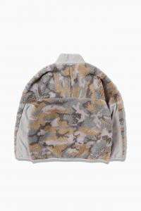 куртка из жаккардовой ткани боа