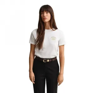 Футболка с коротким рукавом Gant 4201443, белый