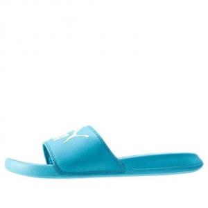 Шлепанцы PUMA Popcat Slide Blue, небесно-синий