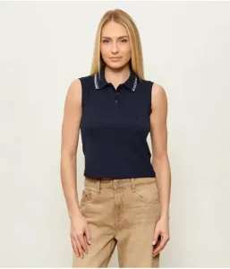 Поло-Рубашка SARAH slim fit Guess Active, темно-синий