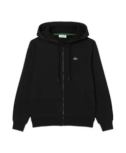 Толстовка на молнии Lacoste, черный