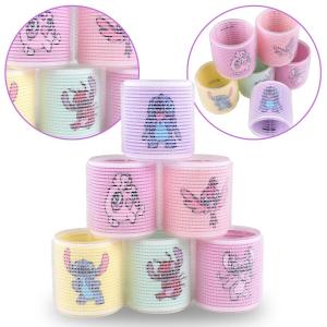 Бигуди Stitch и Andzia Disney на липучке, 6 шт